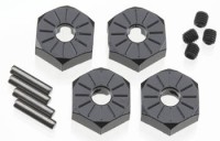 Hexágonos de Aluminio para Rueda 12mm Crawler Axial  AX30427